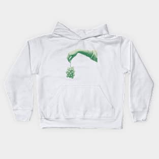 Grape Vineyard Fruits Kids Hoodie